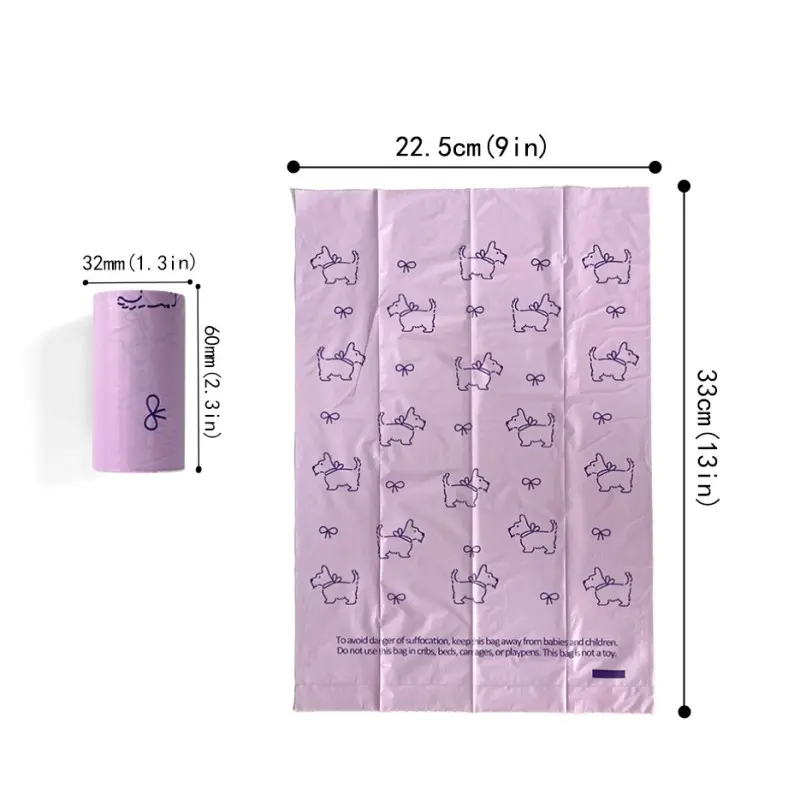 Thicker Dog Poop Bags 60 Counts Blister Refill Pack (4).jpg