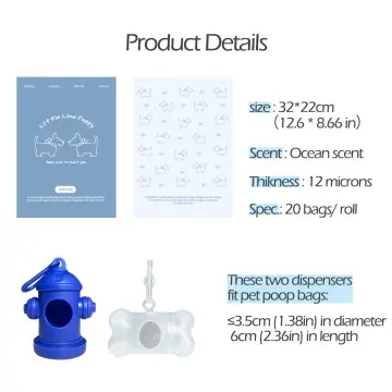 Ready-to-Ship Dog Waste Bags