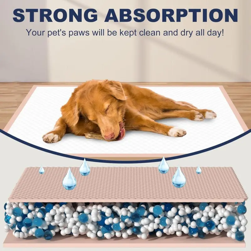 Extra Large Pet Training Pads for Dogs Heavy Absorbent (7)