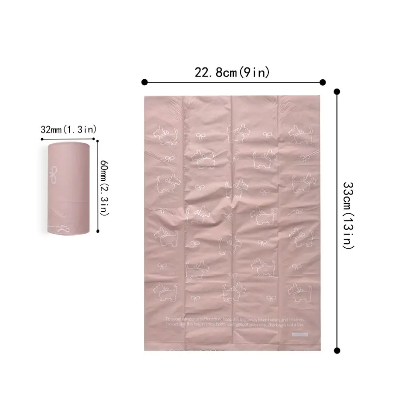 Premium Dog Poop Bags Kraft Box 270 Counts (OEMODM Available) (2).jpg